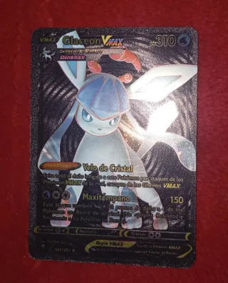 5 Cartas Pokémon Glaceon V y VMAX