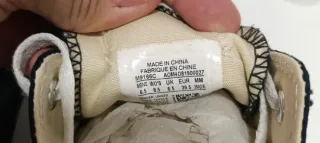 Converse All Star Negras Talla 38