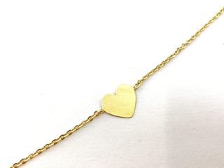 pulsera oro 18k con piedra con circonita