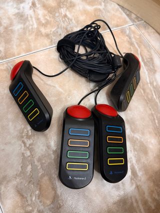 Mandos Buzz el gran reto PS2 (Sony)