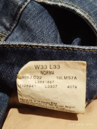 Pantalón vaquero Lee azul