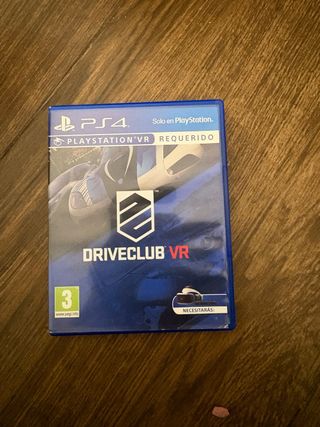 Driveclub VR PS4