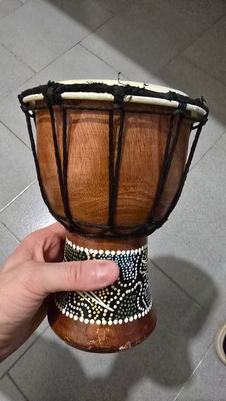 Djembe Africano Legno Pelle Artigianale