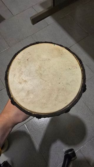 Djembe Africano Legno Pelle Artigianale