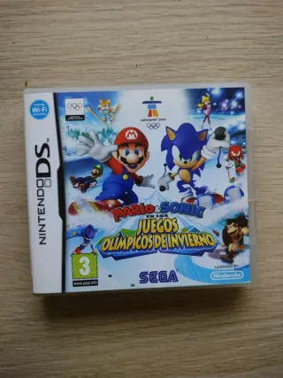 Manual Mario Sonic Juegos Olímpicos Invierno DS