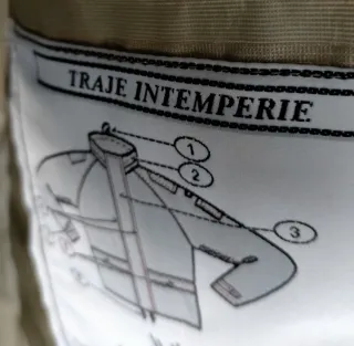 Chaquetón militar intemperie camuflaje