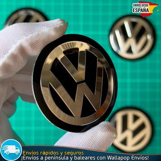 X4 Emblemas Volkswagen 50mm Pegatinas Tapacubos