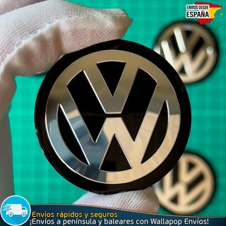 X4 Emblemas Volkswagen 50mm Pegatinas Tapacubos