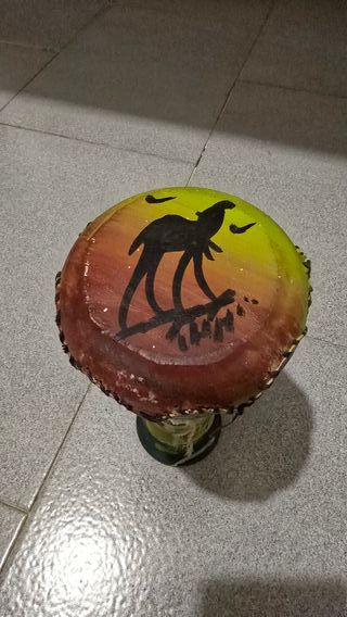 Djembe Africano Legno e Pelle 21x11