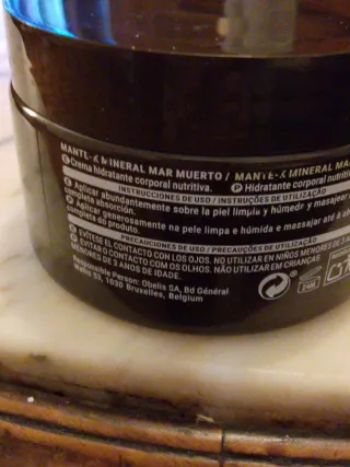 Crema Corporal MANTE-K Mineral