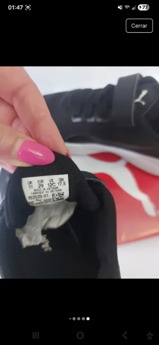 Zapatillas Puma Talla 29