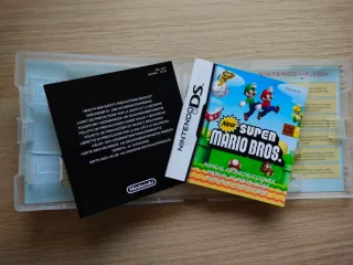 Caja y Manual New Super Mario Bros DS