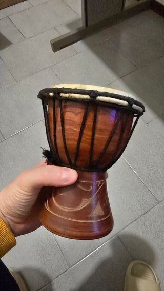 Djembe Africano Legno Pelle Artigianale
