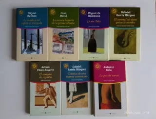 Colección mejores novelas en castellano del S. XX