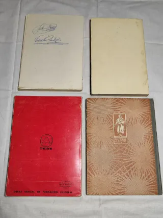 AÑOS 60 Lote 4 libros enseñanza