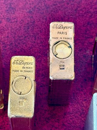 Lote 3 Encendedores Vintage Alta Gama