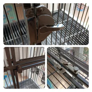 Jaula grande para loro poco usada