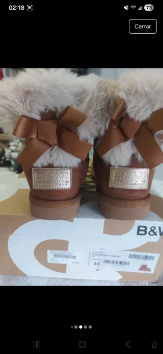 Botas australianas talla 30