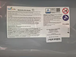 Bañera bebé XXL gris