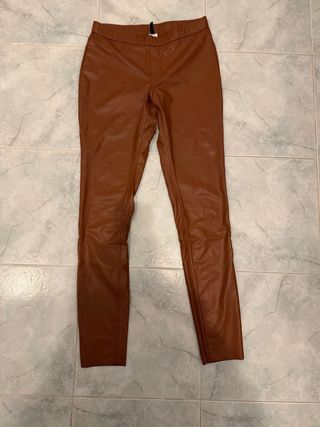 Pantaloni Golden Point Pelle Marrone