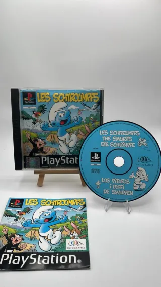 PlayStation Les Schtroumpfs Gioco PAL