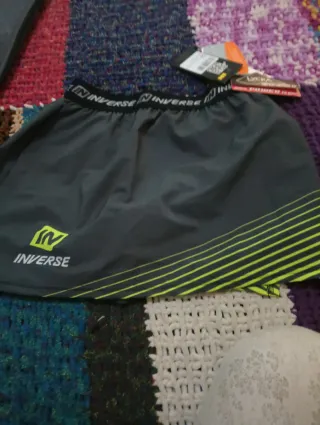 Pantalones running mujer Inverse grises