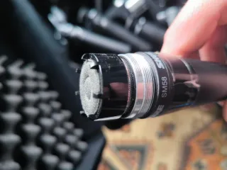 Micrófonos Shure SM58 y SM57