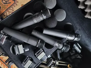 Micrófonos Shure SM58 y SM57