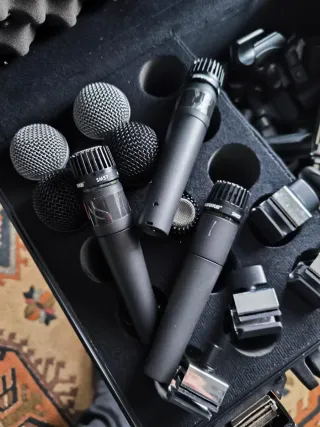 Micrófonos Shure SM58 y SM57