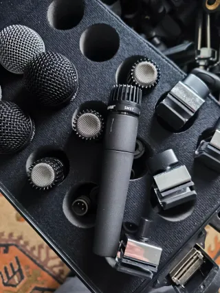 Micrófonos Shure SM58 y SM57