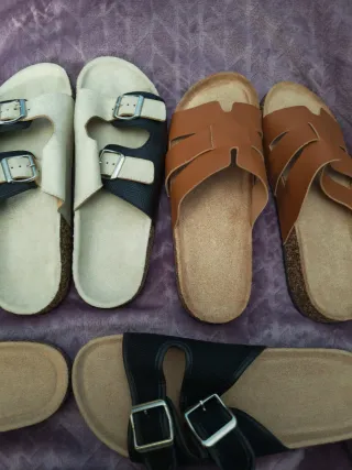 Sandalias Shein Mujer Variadas Nuevas con su bolsa