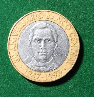 República Dominicana 1997 50 Aniversario Banco Cen