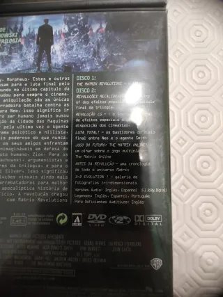 Coleção Matrix DVD