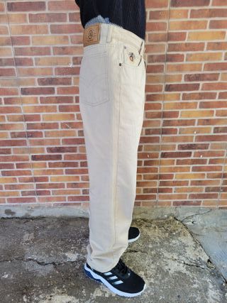 Pantalones Chinos Beige Burberry Talla 44
