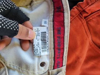 Pantalones Chinos Beige Burberry Talla 44