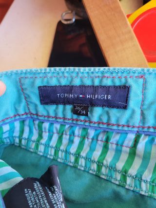 Pantalones Chinos Tommy Hilfiger Hombre Talla W36