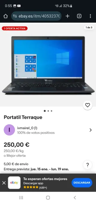 PC Terraque 500GB SSD Nvidia 940 2GB