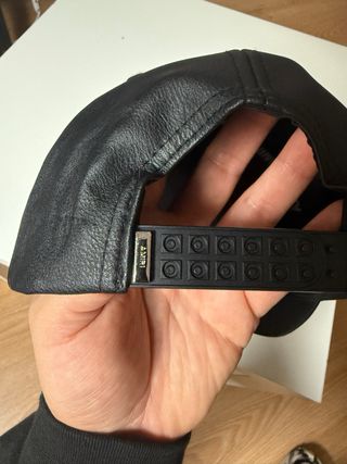 Gorra Amiri Piel Sintética Negra