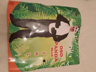 Disfraz Oso Panda Niña/Niño Talla M