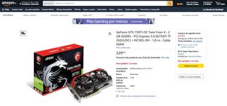 Ordenador: Intel i5-4460+GTX 750Ti 2GB GDDR5
