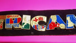 Pins Barça Tricampió Sport