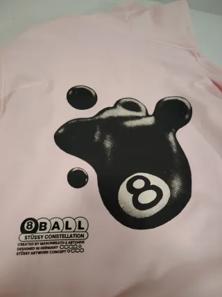 Sudadera rosa Stussy