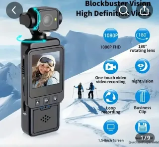 Cámara de bolsillo 1080P