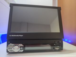 RADIO 1DIN NUEVA PANTALLA 7 ABATIBLE CARPLAY