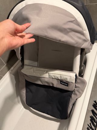 Capazo Inglesina + Soporte - Como Nuevo