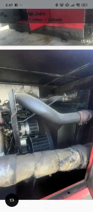 Grupo Electrógeno Rojo