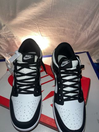 Zapatillas Nike Dunk Low Blanco y Negro