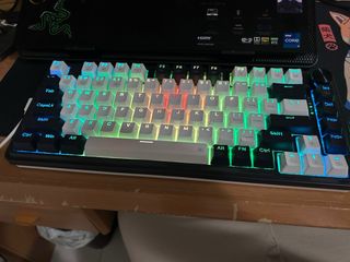 Teclado Redragon RGB Blanco