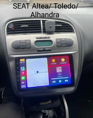 Rádio Seat Altea,Toledo, Alhandra Android 14.