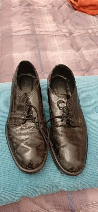 Massimo Dutti Scarpe Stringate Unisex Nere